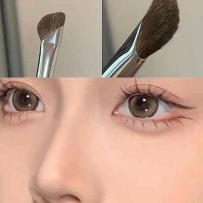 Nose Contour Brush Flat Nose Contour Brush Angled Makeup Shadow Contour Angled Smudge Brush Bru R5V2