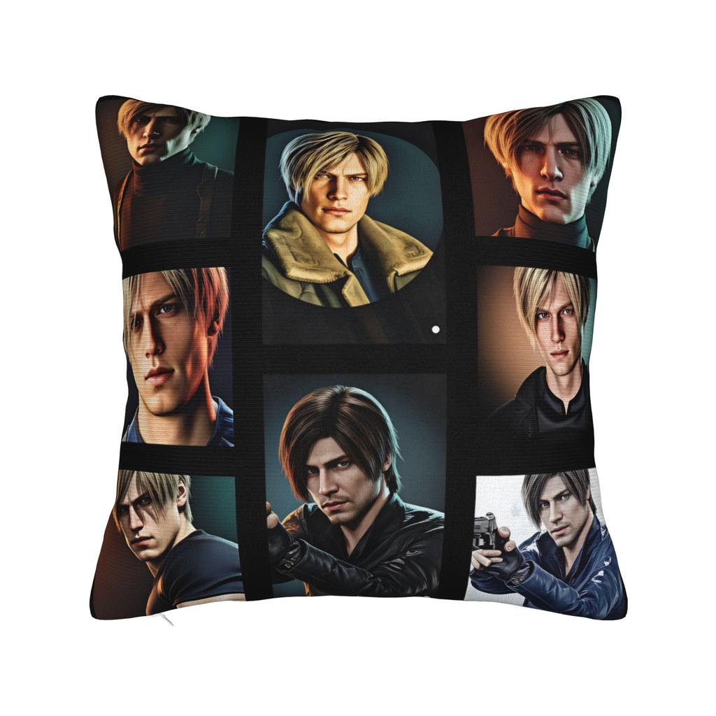 Pillow Cover Leon Kennedy Morden Pillow Case For Living Room Chair Pillowcases