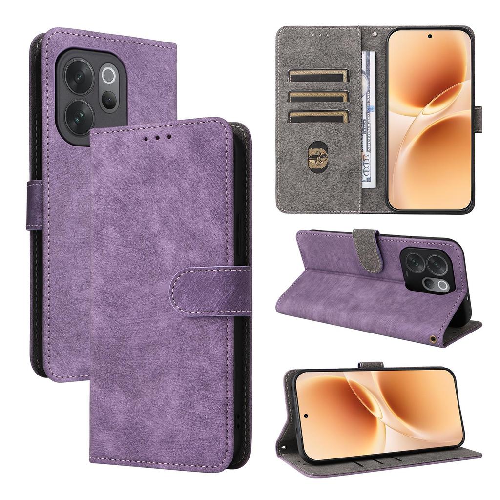Flip Cover for Vivo V70 5G Leather Case [Flip Vintage Leather] Shockproof Durable Retro Phone Case