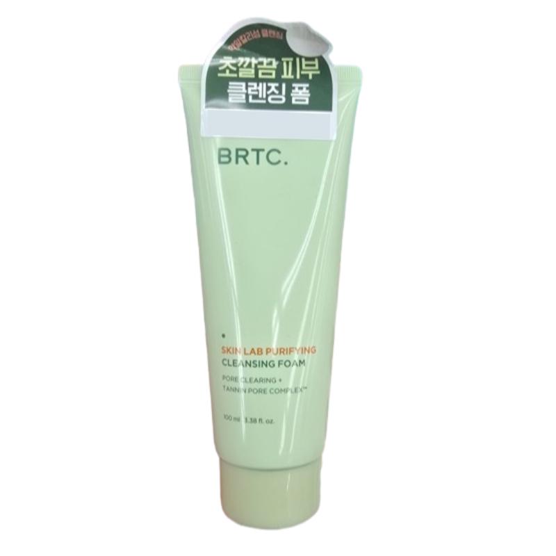 BRTC Skin Lab Purifying Cleansing Foam 100ml – Pore Cleansing Facial Foam, Refreshing Daily Face Wash, Clean & Balanced Skin Care 100 ml