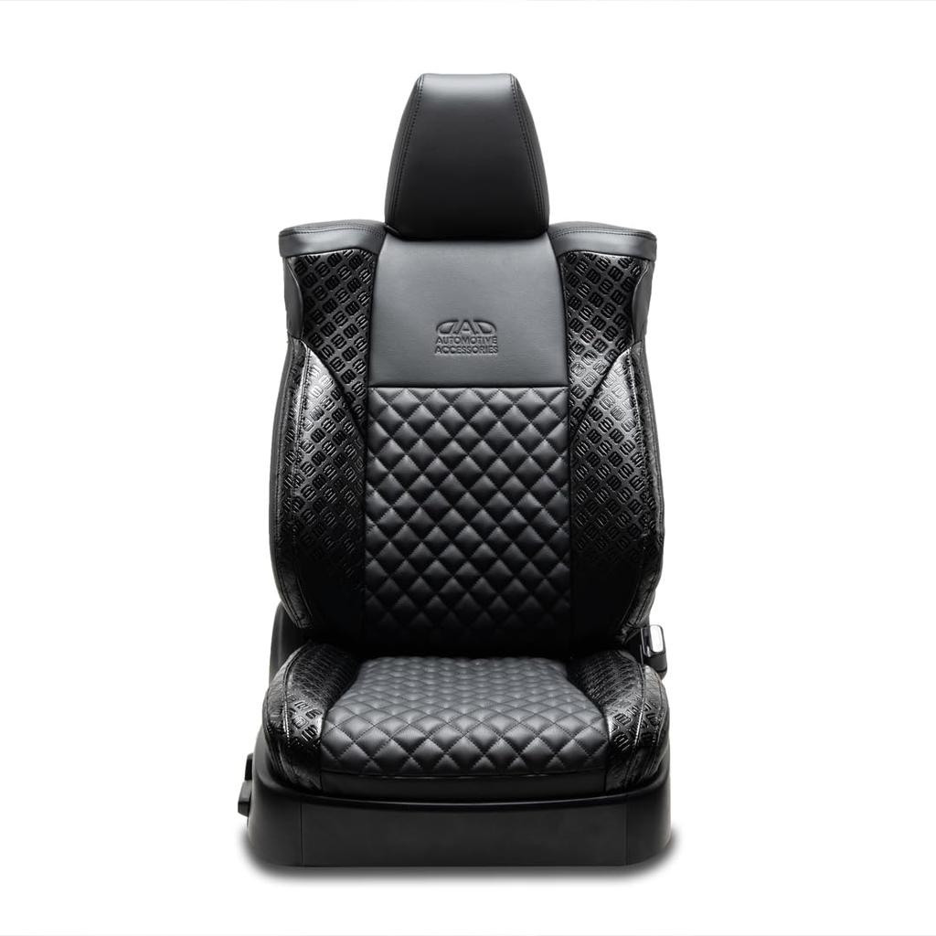 Center Quilted Seat Comfort Monogram Full Set for Toyota Spacia Custom by GARSON D.A.D. Covers, Model, Type, (KL285-KS0353) (MK53S)