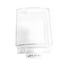 Fire Emergency Button Protective Device - High-strength Plastic Protective Device - Manual Call Point Guardrail - Easy Installation - Waterproof and