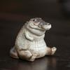 1pc Little Crocodile Tea Set Decoration Cute Home, Exquisite and Creative Desktop Crafts Ornament