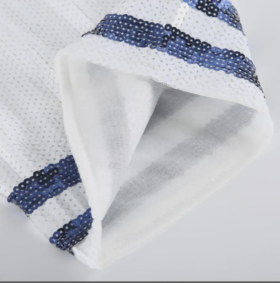 European & American Cross-Border Sequined Bulls Team Jersey - Star Pattern T-Shirt