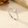 MODIAN D Marquise Cut Rhombic Moissanite 925 Silver Luxury Band Rings For Women Wedding Fine Jewelry Gifts