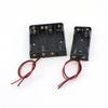 2pcs/5pcs 1.5V Slot AAA Battery Case Battery Box AAA Battery Holder With Leads Wire With 2 4 Slots AAA 3A 6v 2x1.5v 4x1.5v
