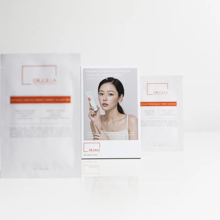 Dr. Gila Revitaluxe Hydration Unenhancer Ceramide Collagen Mask 10 Sheets