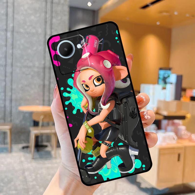 Splatoon 2 Case For Realme C55 C33 C31 C35 C30 C11 C15 C25s C21Y GT Neo 5 3T 2T 8 9 10 11 Pro Plus