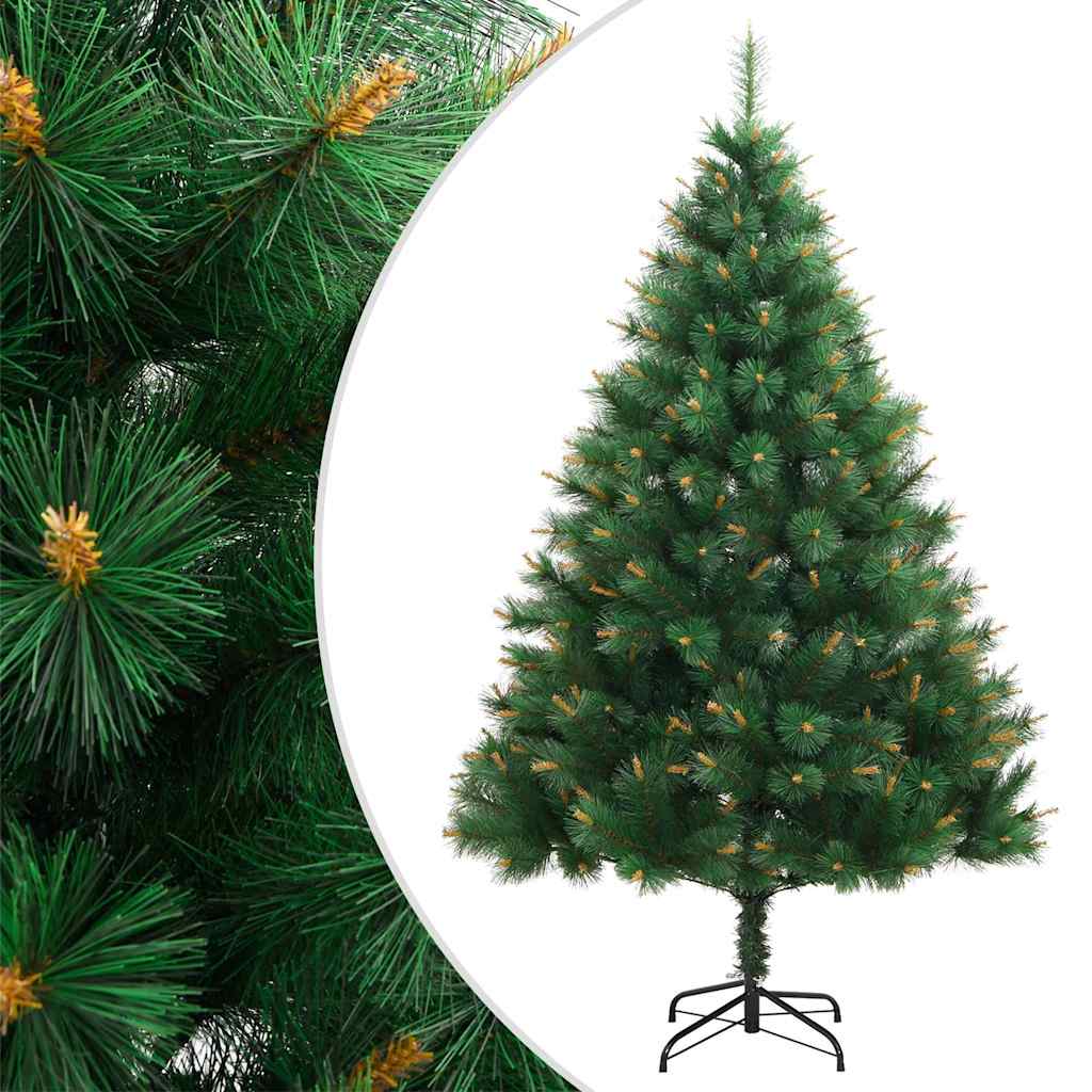 Artificial Christmas Tree Foldable with Stand 180 cm