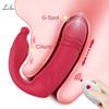 Teleskopvibrator for kvinner APP Bærbare dildotruser G Spot Stimulator Masturbator Trådløs fjernkontroll Sexleketøy for voksne