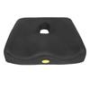 Seats Cushion Back Hip Tailbone Pain Sciatica Relief Coccyx Cushion for Office Car ChairBlack