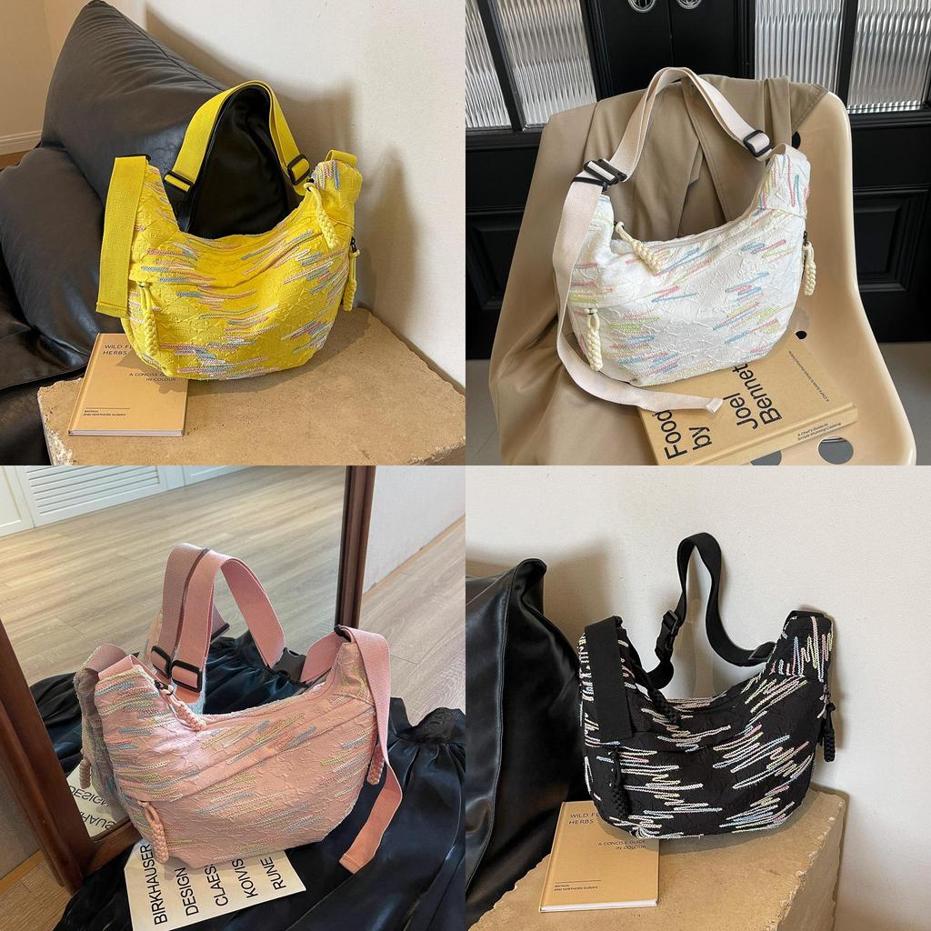 Small Water Dimple Shape Crossbody Purse With Soft Material For Office And Casual