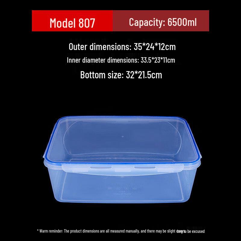 Plastic Refrigerator & Microwave Food Storage Container