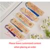 Custom 5Pcs Bookmark Teacher Appreciation Gift Thank You for Being Part of My Story Book Lover Gift Back To School Book Supplies