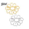 Multi-purpose Brooch Women Smooth Surface Hollow Sun Flower Design Lapel