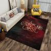 A Christmas Carol Theme Carpet Suitable As a Non-slip Mat for the Living Room or Bedroom Sofa