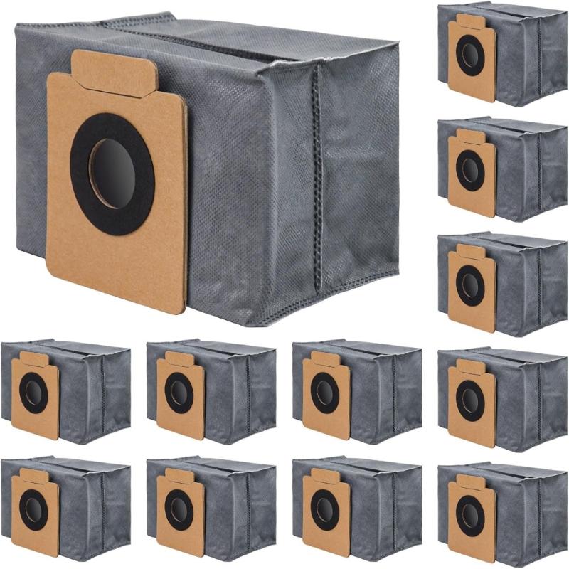 Pack of 12 High Capacity Dust Bag Dirt Disposal Bag Set Dust Bag Nonwovens Texture Suitable for Efficient Home Cleaning 1