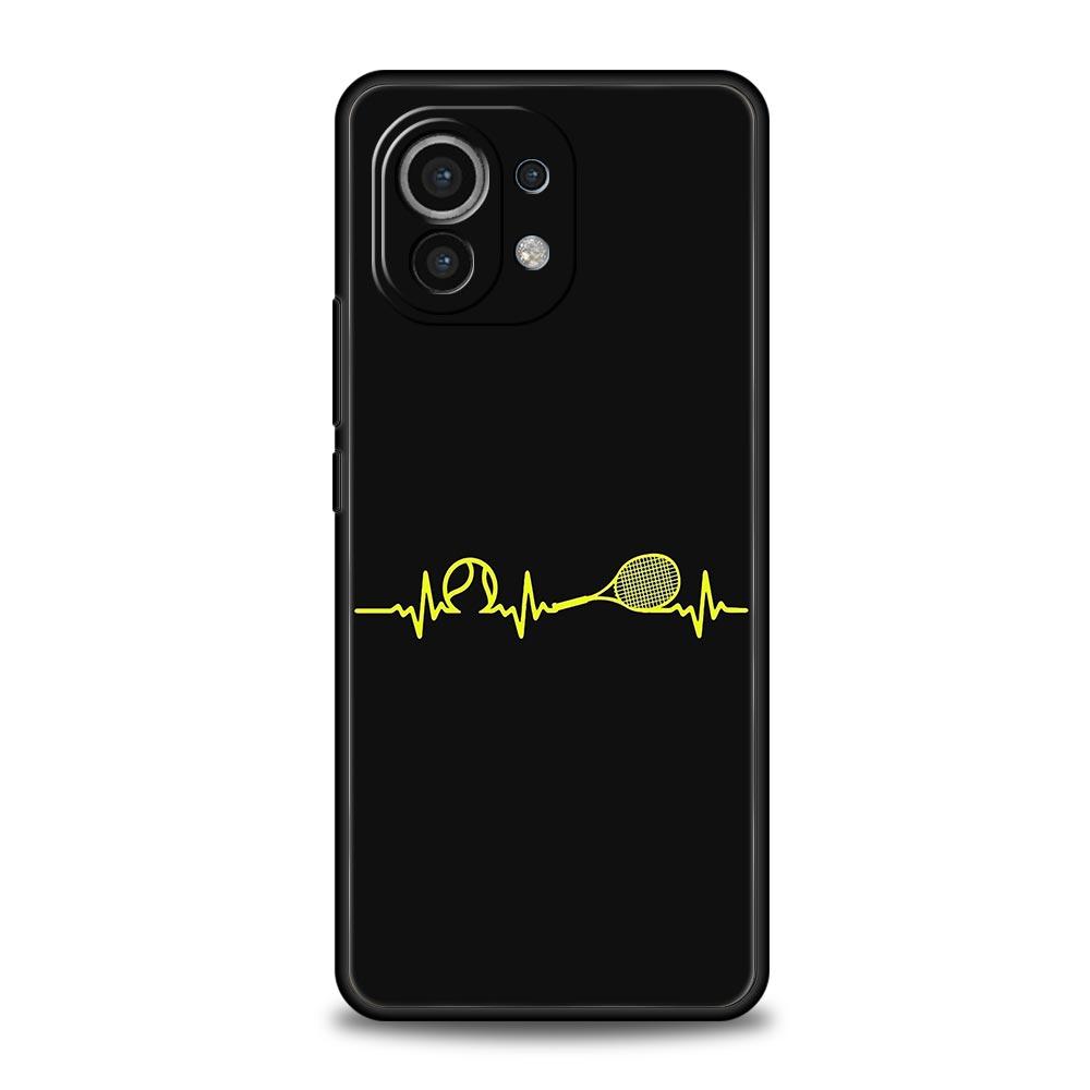 Sport Tennis Phone Case For Xiaomi Mi 17 15T 15 14 14T 13T 12T Pro 12 13 Lite 5G 11T Poco X6 X7 X5 Pro Soft Cover