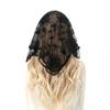 Hollow Out Embroidery Church Head Scarf Elegant Catholic Bride Scarf Lace Mantilla Scarf  for Women