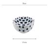 Tableware East Okonomi-don 13cm Scandinavian Pattern Lightweight Tableware Round