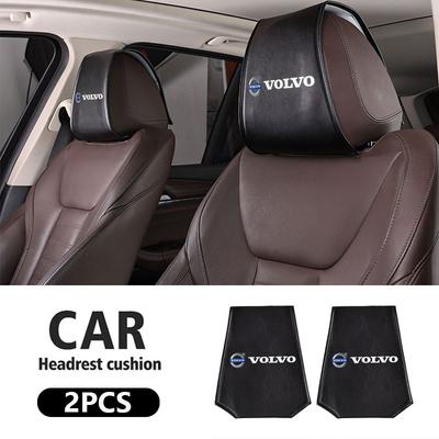 2 Piezas Fundas para Reposacabezas de Coche Cojín de Asiento Accesorios para Automóvil Para XC90 V90 V60 XC60 V40 S80 S60 S90 C40 XC40 V70 XC70 C30 C70 EX90