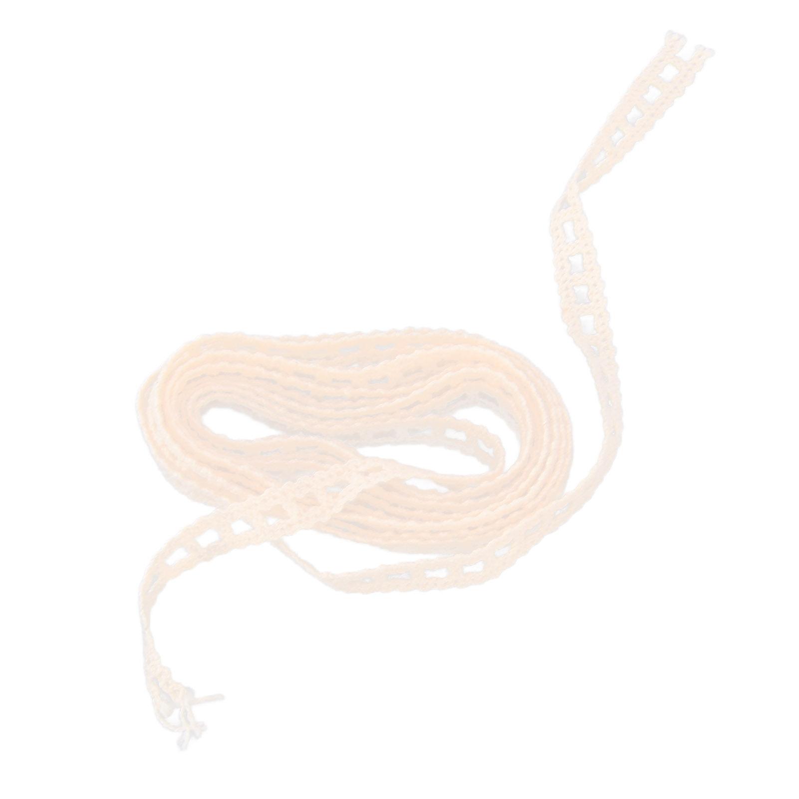 

Lace Ribbon Cotton Thread 20 Yards Hollow Decorative Accessories for DIY Clothing Decoration