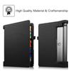 Funda para lenovo yoga tab 3 10.1 YT-X50F caso suporte dobrável litchi capa de couro tablet caso