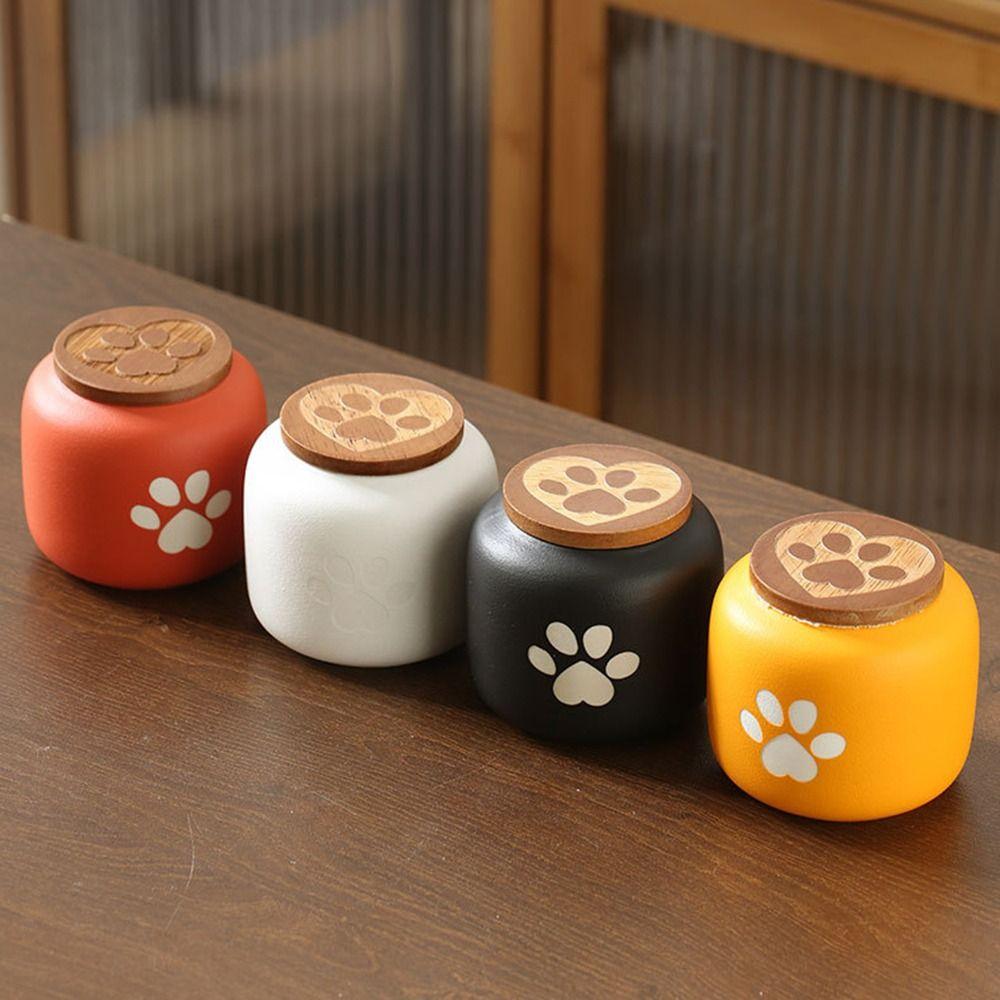 180/500ml Pet Ashes Storage Box Ceramic Dog Cat Cremation Urns  Desktop Decoration