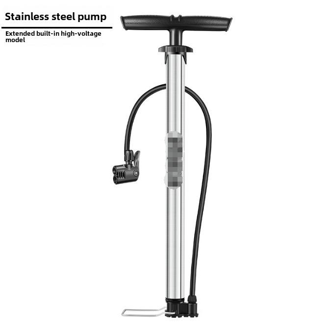 Pompă Manuală Multifuncțională de Înaltă Presiune pentru Biciclete, Vehicule Electrice, Motociclete, Mașini și Mingi de Baschet