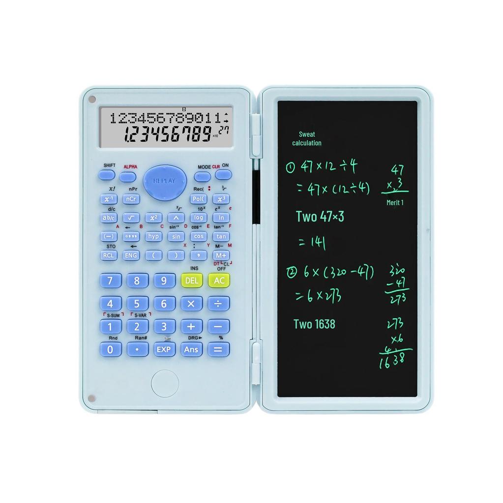Multifunctional Student Accounting & Writing Board with Built-in Calculator