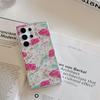 Suitable for Samsung S25 Ultra Flower Mobile Case S24uIMD Double Cover S23 Anti Fall A56 Case A26