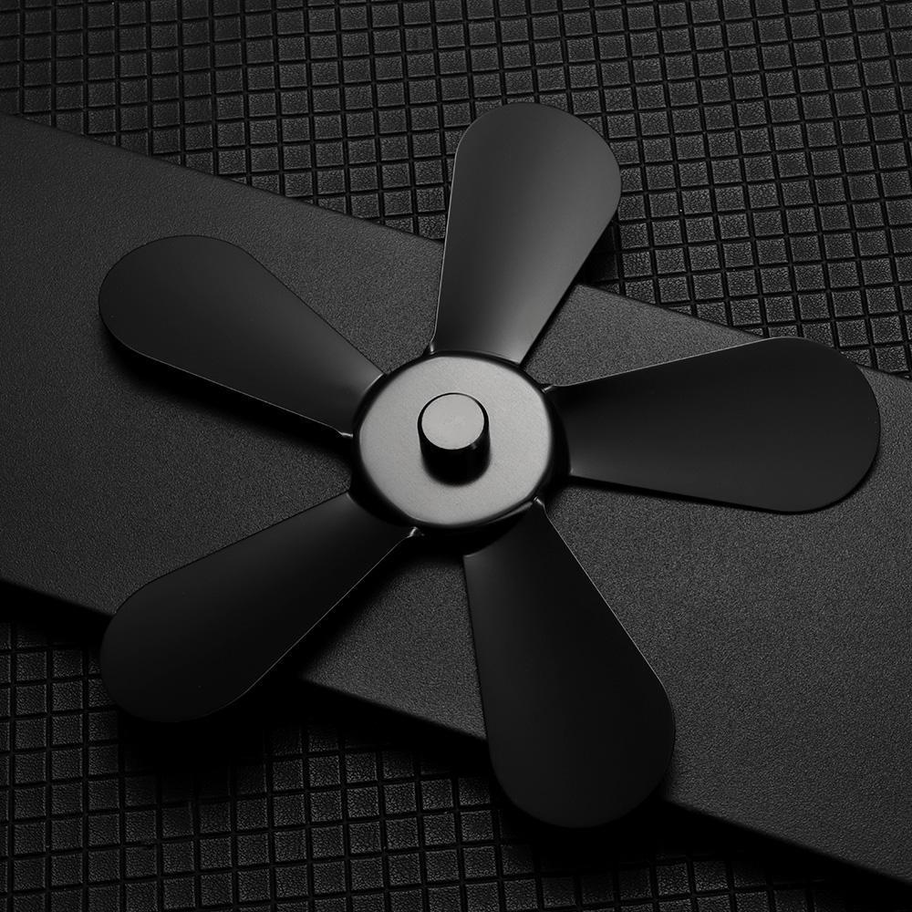 Cheap 5 Blades Fire Heat Black Fan Replacement Fireplace Fan for Heat Powered Wood Stove Fan Log Cheap 5 Blades Fire Heat Black Fan Replacement Fireplace Fan for Heat Powered Wood Stove Fan Log