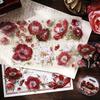 60mm * 2m Kawaii Ins Shell Light Flower PET Sticker Tape DIY Handmade Scrapbooking Material Aesthetic Masking Tape