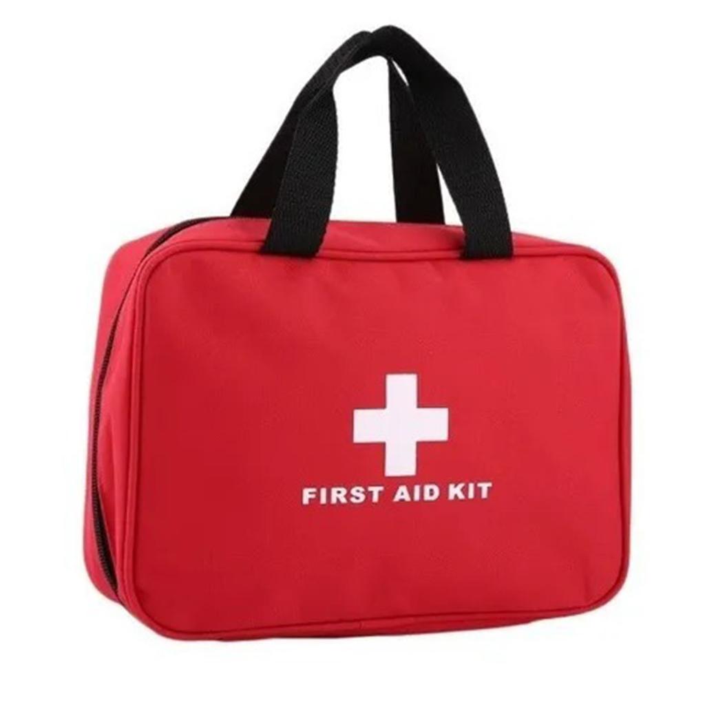 Emergency Bag Zipper Closure Emergency Medical Bag with Carrying Handle Oxford Cloth Portable Medical Bag for Outdoor