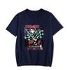 New Aniem T Shirt Kamado Tanjirou Print T-shirt Unisex Summer Casual O-neck Lady Female Clothing Short Sleeve Tees