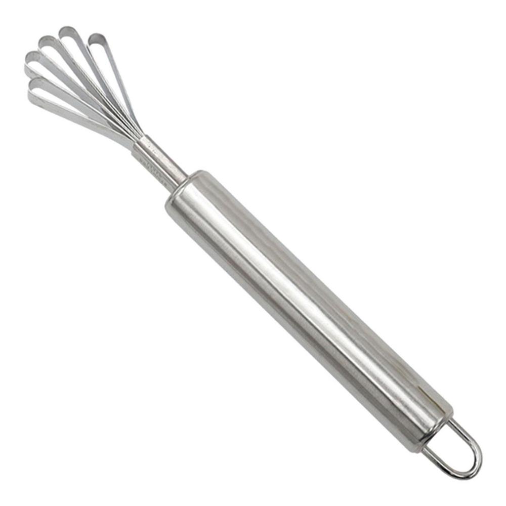 Kreative Kokosraspel Edelstahl Kokoshobel Haushalt Kokosraspel Fischschuppenhobel Küchenhelfer