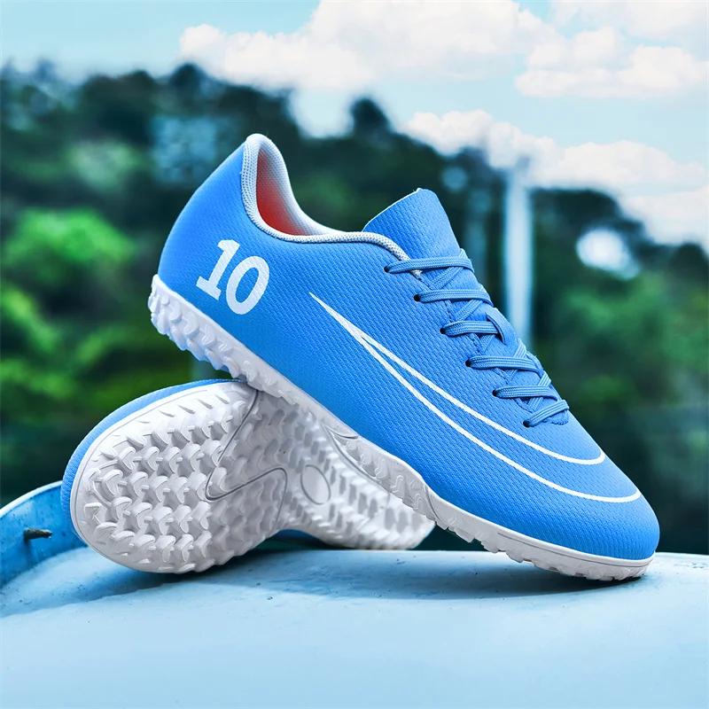 Men Football Shoes Society Soccer Shoes Sneaker Professional Casual Cleats Sports Non Slip Training Ultralight Football Boots