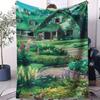 Heiß Mein Nachbar Totoro Kleine Decke Ganzjahres-Weich Bequem Für Bett Schlafzimmer Wohnheim Sofa Mittagessen Camping Anime Fan Geschenk
