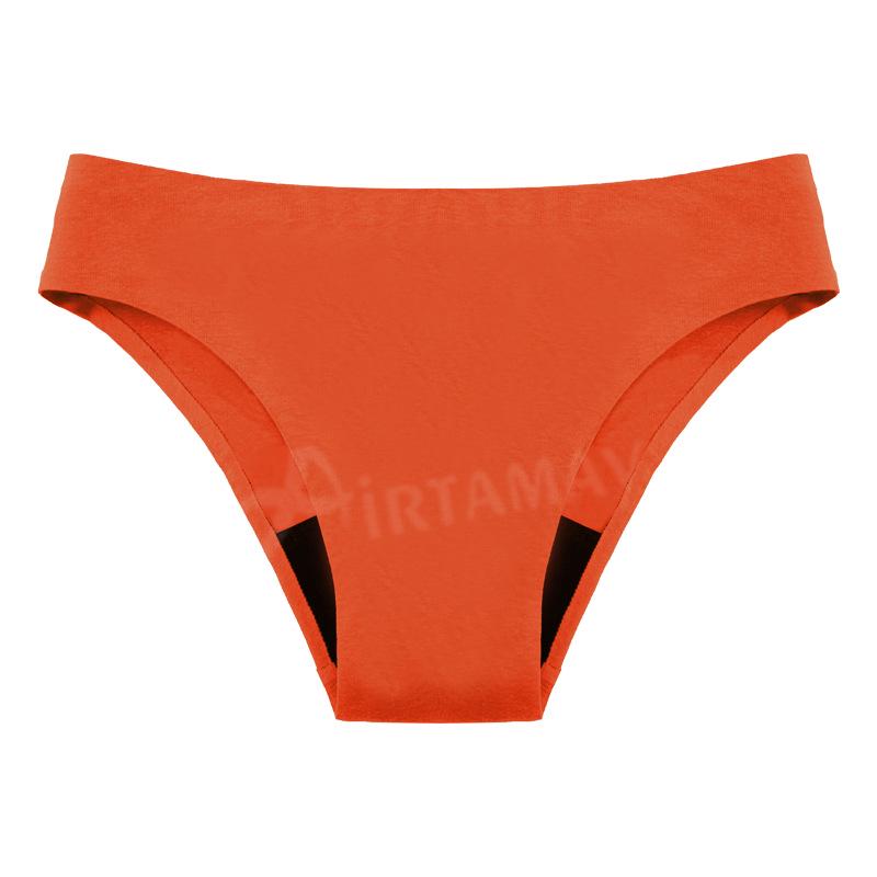 Seamless Women's Leak-Proof Menstrual Swimsuit Panties - Four-Layer Protection
