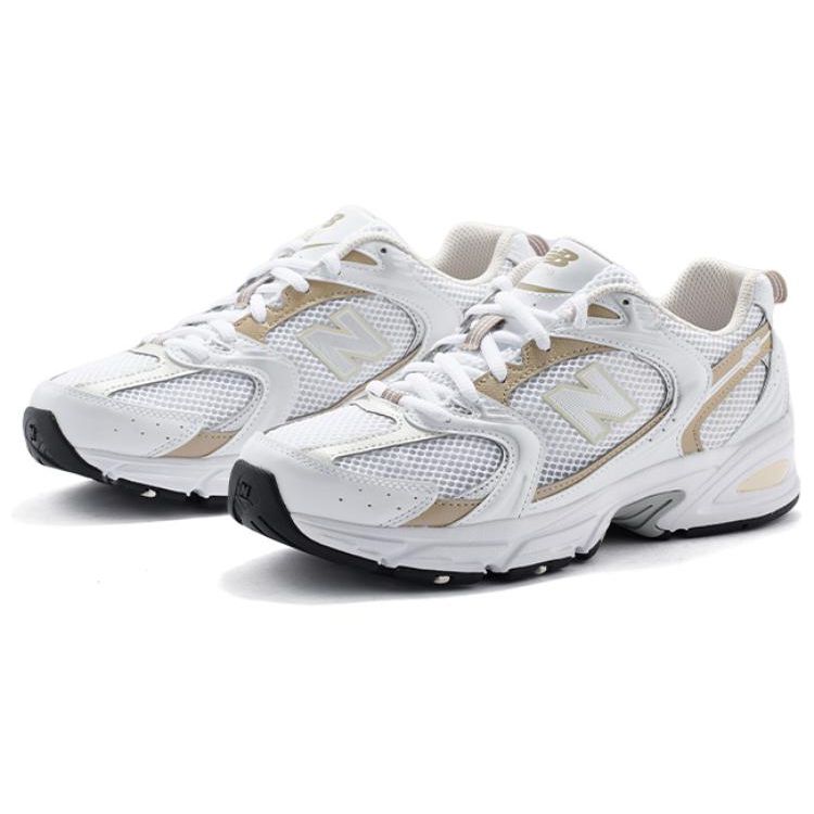 New Balance NB 530 Fabric Synthetic Leather Retro Lightweight Casual Sports Shock Absorption Wear-Resistant Balance Mid-Top Dad Shoes MR530RD-D