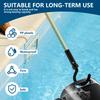 4Pcs Robotic Pool Cleaner Hook Universal Swimming Pool Vacuum Robot Telescopic Pole Hook Replacement Parts Accessories Black