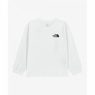 Kids Go To Long Sleeve Tee White Nt7ts01s