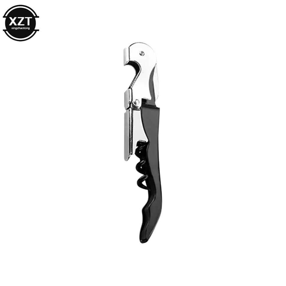 

Многофункциональный винный штопор 2 в 1 открывалка бытовые аксессуары вино шампанское виноградное вино пиво открывалка для бутылок чёрный