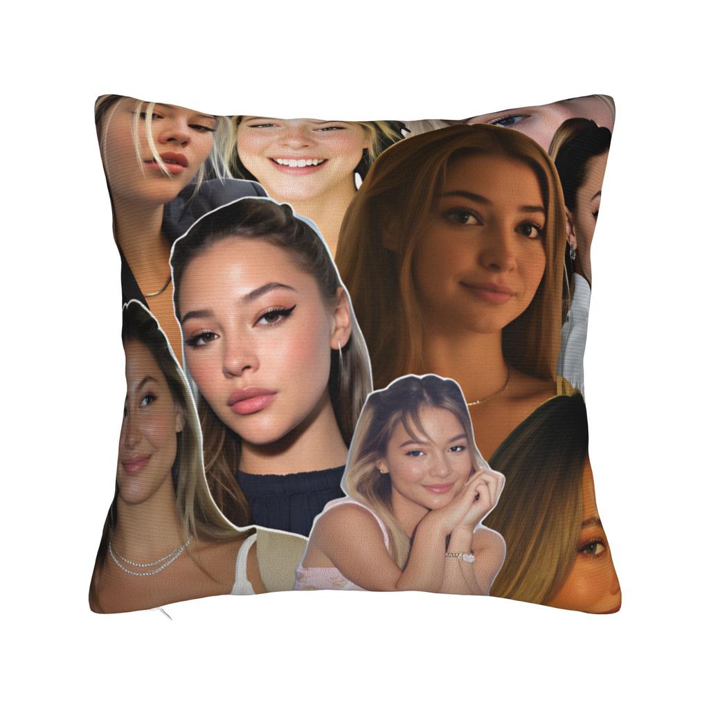 Pillow Cover Madelyn Cline Montage Fashion Pillow Case For Living Room Bed Chair Pillowcases