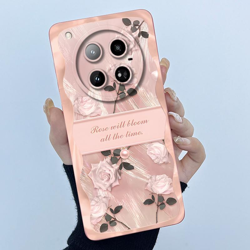 For Infinix Zero 40 4G 5G Phone Case X6861 X6860 Cover Fashion Simplicity Oil Painting Floral Soft Silicone Shell Zero40 Fundas