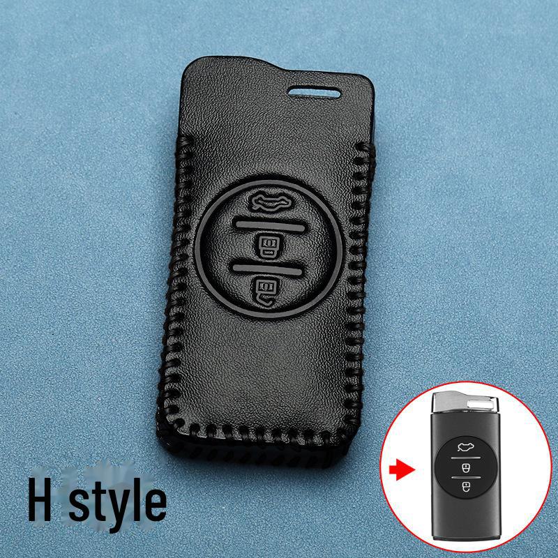 Chery Tiggo & Arrizo Leather Key Cover for 5x, 3, 9, 8 Plus/Pro, 7 Plus & Fengyun 2 Models