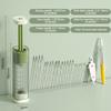 Magnetic Pressing Needle Box Plastic Multi-Functional Sewing Storage Tube Portable Sewing Tool Home Sewing Set Space-Saving