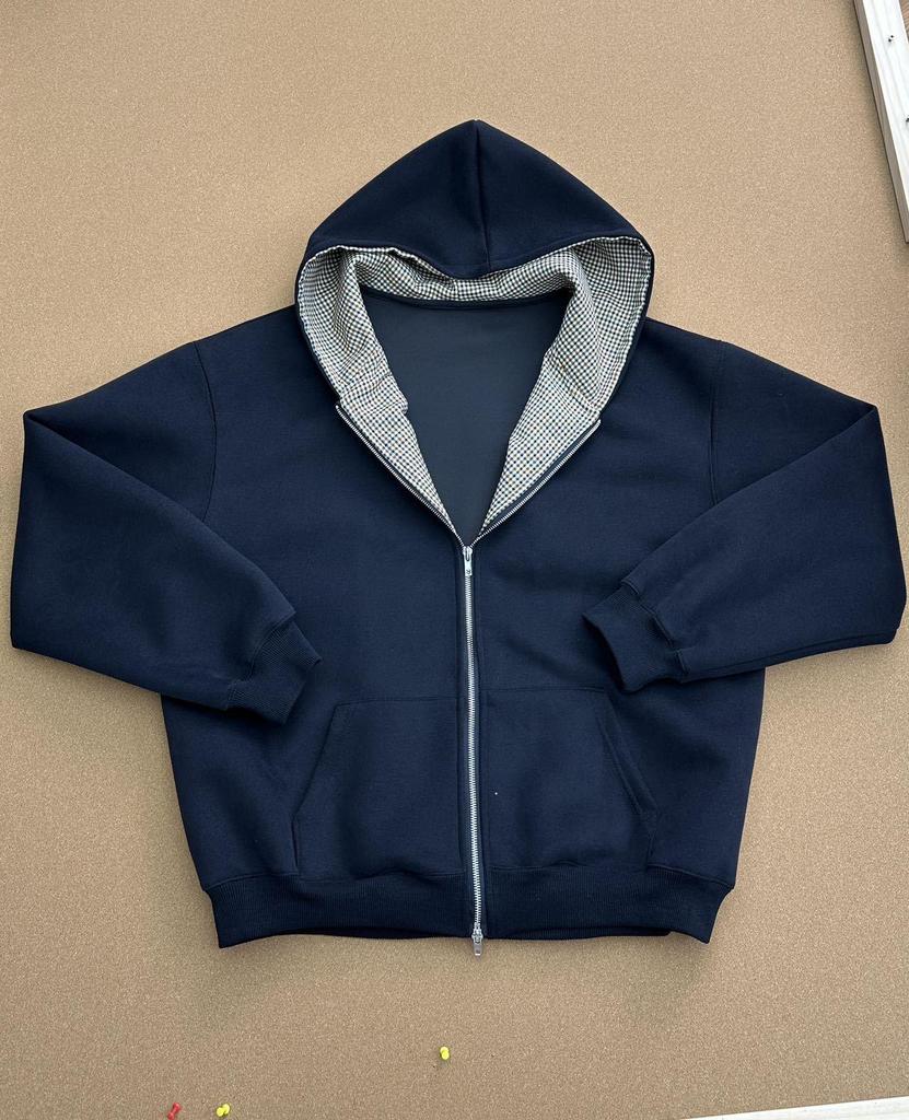 Unisex Color Block Zipper Cardigan Hoodie - Trendy Casual Autumn/Winter Jacket