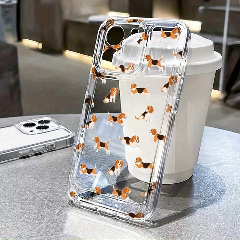 

Cute Cartoon Beagle Phone Case For iPhone 17 16 15 11 12 14 13 Pro Max Mini X XS XR 7 8 Plus SE 17E Shockproof Soft Cover Fundas iPhone 13 Pro