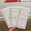Premium Transparent Magnetic Phone Case for iPhone 17 Pro Max/16, includes original packaging and fits iPhone 15.